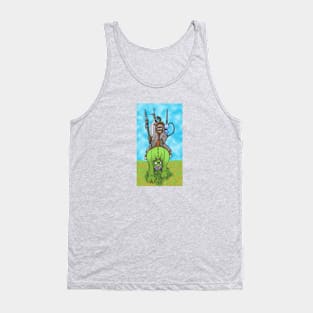 Desert Rider front Tank Top